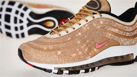 nike schuhe damen crystal|Women's Nike Air Max 97 'Gold Swarovski Crystal' Release Date.